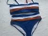 Free Shipping Women Sexy Striped High Waist Bikini Set Jkp Allkpop Shop