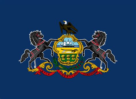 Pennsylvania Flag Color Codes - Hex, RGB and CMYK Color Codes