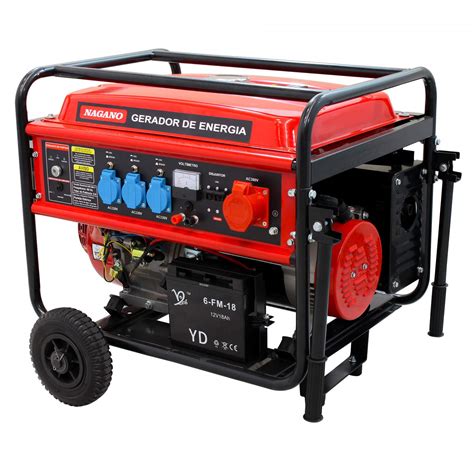 Gerador De Energia Trifásico - Gerador de Energia a Gasolina 10kva Trifásico 110v/220v Partida ...