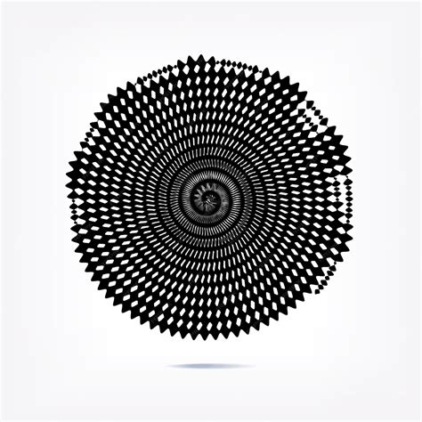 Premium Vector Stripe Circle Background Abstract Pattern Radial
