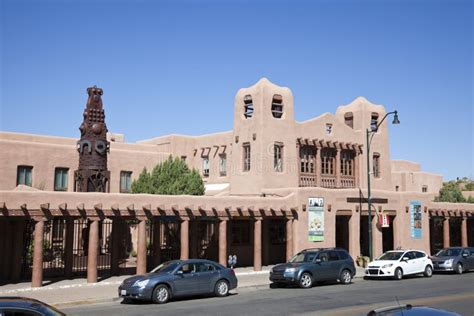 Contemporary Native American Art Museum Santa Fe Editorial Stock Image