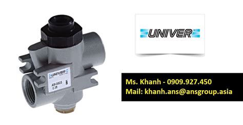 Am 5503 Blocking Valves Univer Vietnam Ansvietnam Thiết Bị Tự động Hóa Công Nghiệp Ans Vietnam