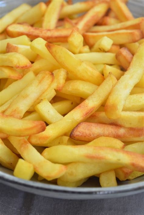 Frites au four les frites légères et croustillantes