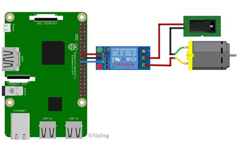 4 Relay Module Arduino Fritzing