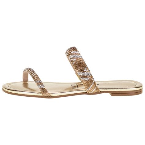 Sand Lia Feminina Rasteira Vizzano Dourado