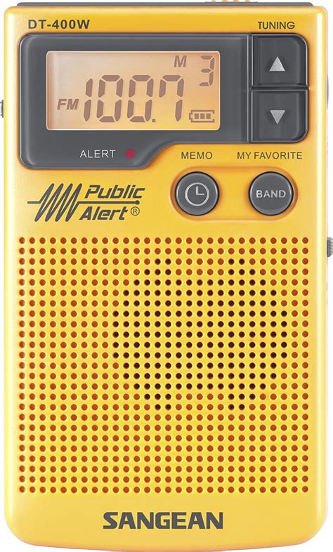 Amazon Co Jp Sangean Dt W Am Fm Digital Weather Alert Pocket Radio