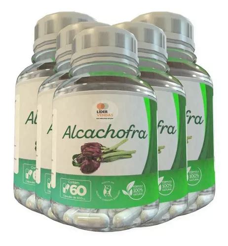 Suplemento en cápsula Lider Vendas Alcachofa 60 Cápsulas 500Mg Kit