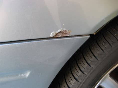 Small Rust Spots On Car