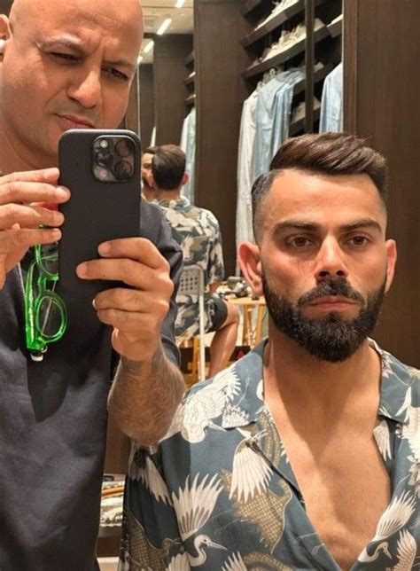 New Haircut Of Virat Kohli Virat Kohli Hairstyle Virat Kohli