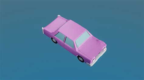 The Simpsons Family Car 3D model | CGTrader