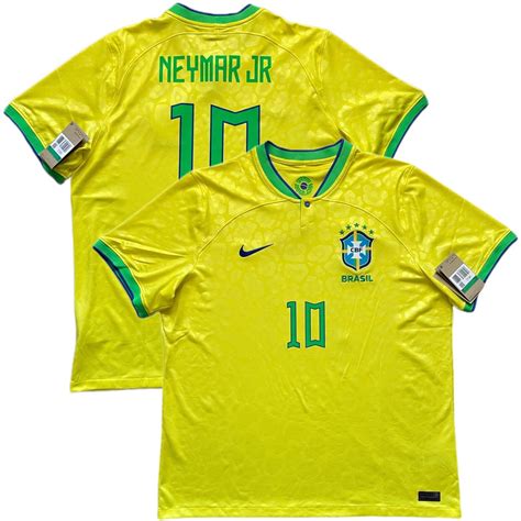 Brazil Home Jersey Neymar Jr Xl Nike World Cup Brasil New