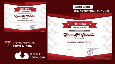 Aneka Contoh Sertifikat Hut Ri Harus Kamu Tahu Untuk Menciptakan