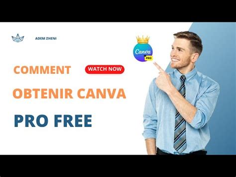 Comment Obtenir Canva Pro Gratuitement Vie En Mins