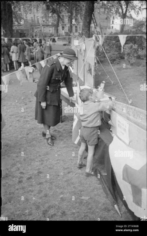 War Fair Holidays At Home At A Fete In Russell Square London A