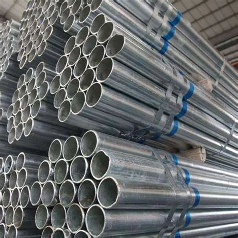 Mm Inch Gi Steel Round Pipes Dn Galvanized Iron Pipe For