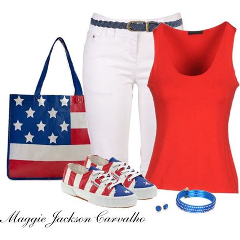 Red White Blue Fashion Clothes Design My Style