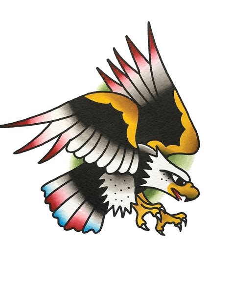 American Eagle Tattoo Designs