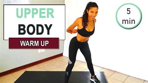 5 Minute Warm Up Workout Upper Body Routine Improve Mobility YouTube