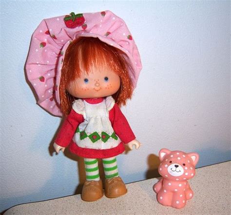 Vintage Strawberry Shortcake Doll Pet Custard Cat Etsy