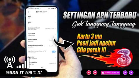 Update Setting Apn Terbaru September Apn Tri G Tercepat Atasi