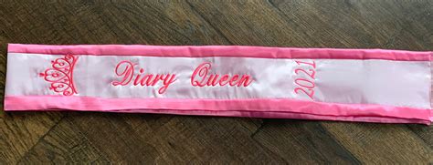 Pink Pageant Sashes Bridal Sashes Embroidery Satin Sashes Etsy