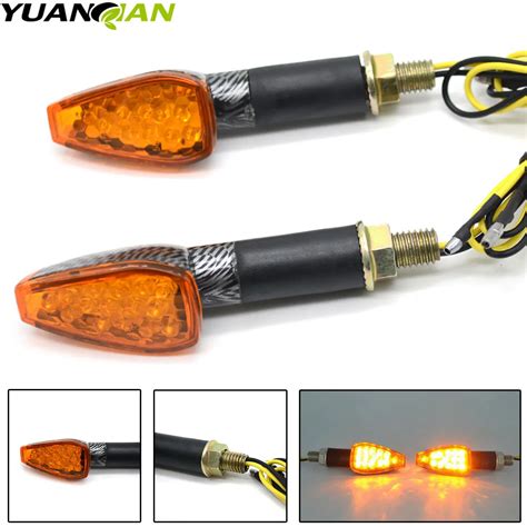 Pcs Set V Universal Led Flashing Motorcycle Turn Signal