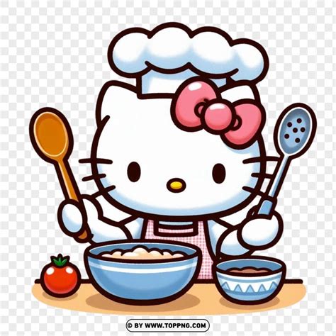 Hello Kitty Cooking | TOPpng