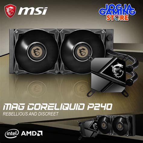 Jual MSI MAG CORELIQUID P240 All In One Liquid Cooling 240mm Shopee