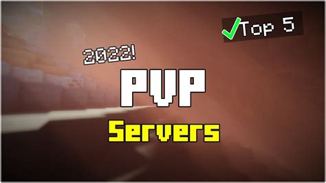 Top 5 Best Minecraft Pvp Servers Of 2024 Youtube