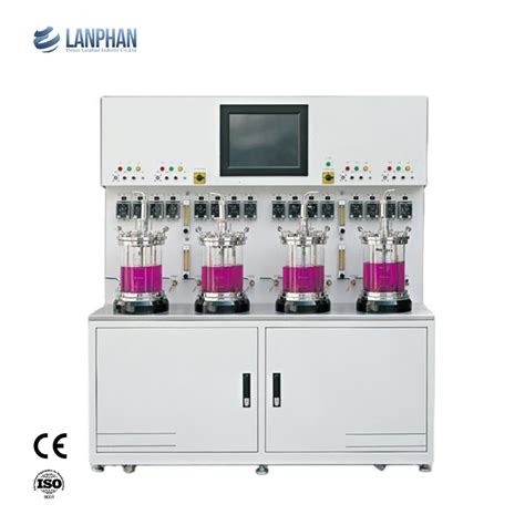 Lab Scale Bioreactor Bacterial Laboratory Small Glass China