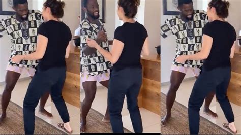 Springboks Siya Kolisi Teaches His Wife Rachel Kolisi How To Dance In A