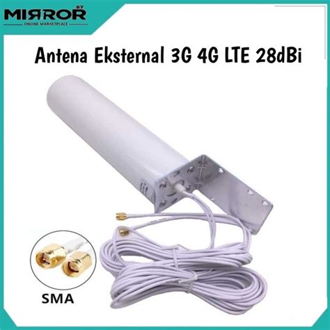 Jual Antena Eksternal G G Lte Dbi Konektor Sma Untuk Router Modem