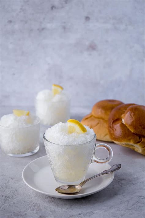 Granita Al Limone Ricetta Fatto In Casa Da Benedetta