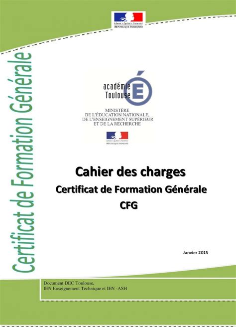 Pdf Cahier Des Charges Acad Mie De Toulouse