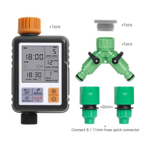 Pompe d arrosage Minuterie d arrosage électronique automatique