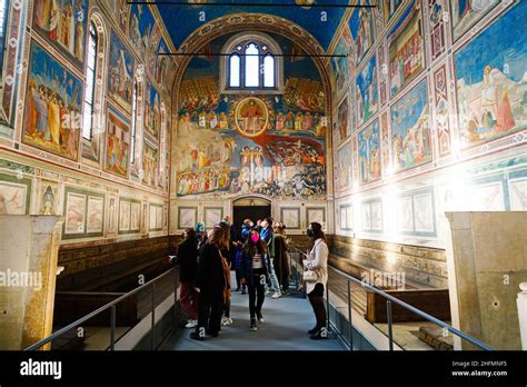 Vista de la histórica Capilla de Scrovegni Cappella degli Scrovegni