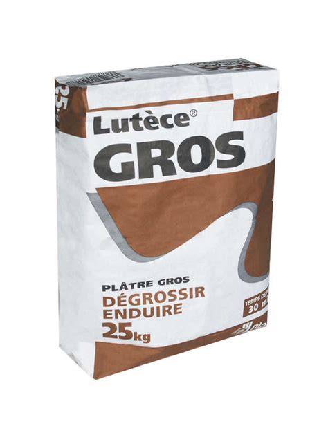 Plâtre LUTECE GROS Sac de 25 kg BigMat