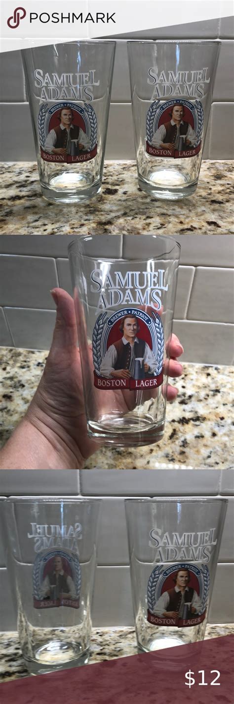 Set of Samuel Adams Beer Glasses | Samuel adams beer, Beer glasses, Glasses