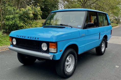 1992 Land Rover Range Rover 5 Speed For Sale On Bat Auctions Sold For 40 000 On April 6 2020