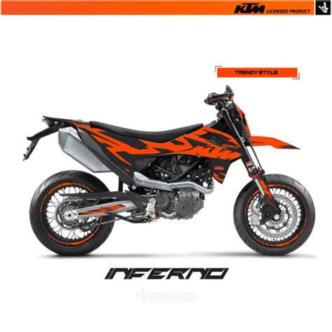 Sticker Kit For Ktm Smc R The Mad Rabbit Bagoros Performance