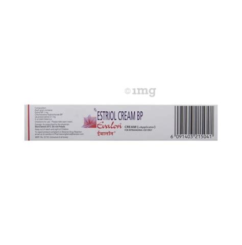 Evalon Cream Estriol 1mg Packaging Tube At Best Price In Mumbai Id 22492278155