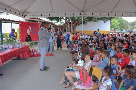 Conclu Da Obra De Amplia O E Reforma De Escola Municipal No Setor