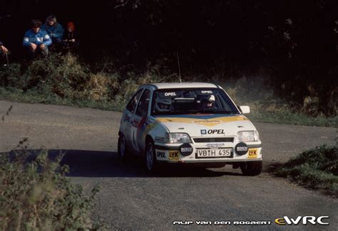 Jonsson Mats Bäckman Lars Opel Kadett GSI Rallye du Condroz 1987