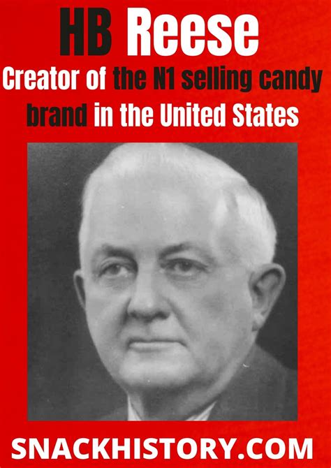 HB Reese - Creator of the #1 Selling Candy Brand In The United States ...