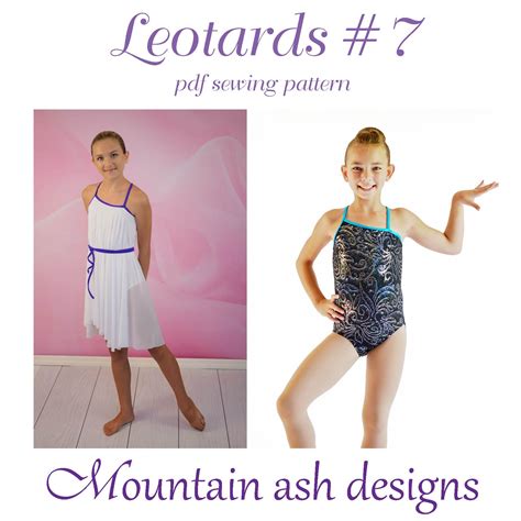 Make Your Own Leotards And Swimsuits Using This Pdf Sewing Pattern