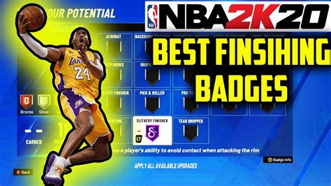 Nba K Best Finishing Badges Must Have Finishing Badges For Any