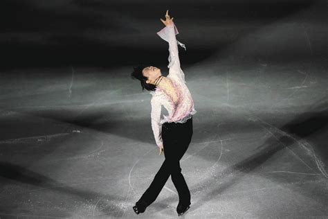 羽生結弦の登場に場内大歓声松任谷由実の名曲「春よ、来い」で世界を魅了【北京五輪フィギュアエキシビション】：中日スポーツ・東京中日スポーツ