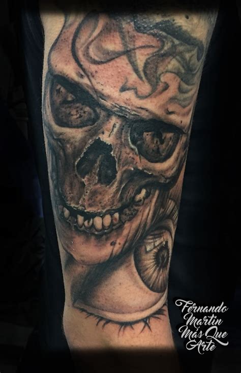 FERNANDO MARTIN TATTOO Mas Que Arte Valladolid Composicion Blanco Y