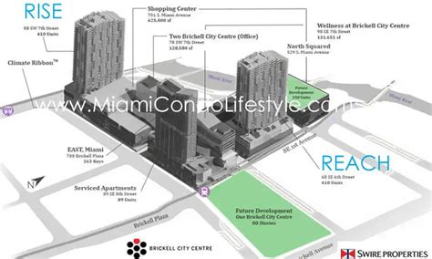 Rise Brickell City Center Floorplans