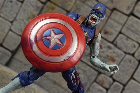 What If Marvel Legends Zombie Captain America Video Review And